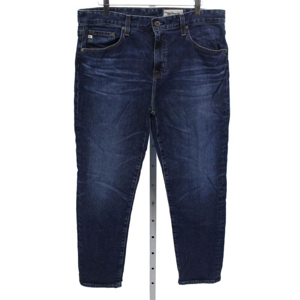 AG-ED Denim Mens Blue Tapered Jeans Mid Rise Cotton Inseam 28 Size 30